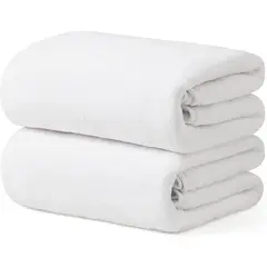 AZ AURAZEUS - Set De 2 Toallas Grande De Baño Toallon 100 x 140 Cm Microfibra Az