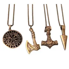 GENERICO - Set de Collares Vikingos Edición Exclusiva SERIE VIKINGOS