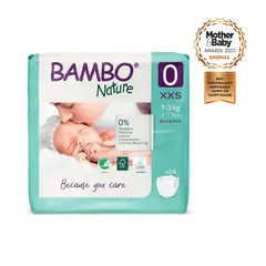 BAMBO NATURE - Pañal Bebés Prematuros Ecológico