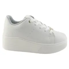 CHALADA - Zapatilla Mujer Blanco Urbano Memphi-1