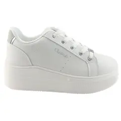 CHALADA - Zapatilla Mujer Blanco Urbano Memphi-2