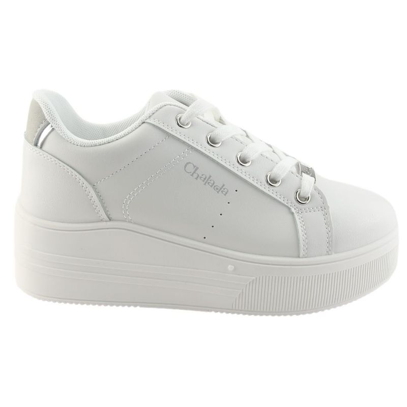 CHALADA - Zapatilla Mujer Blanco Urbano Chalada Memphi-2
