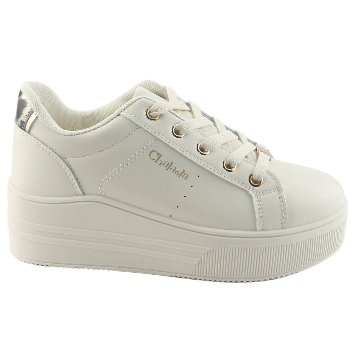CHALADA - Zapatilla Mujer Beige Urbano Chalada Memphi-2