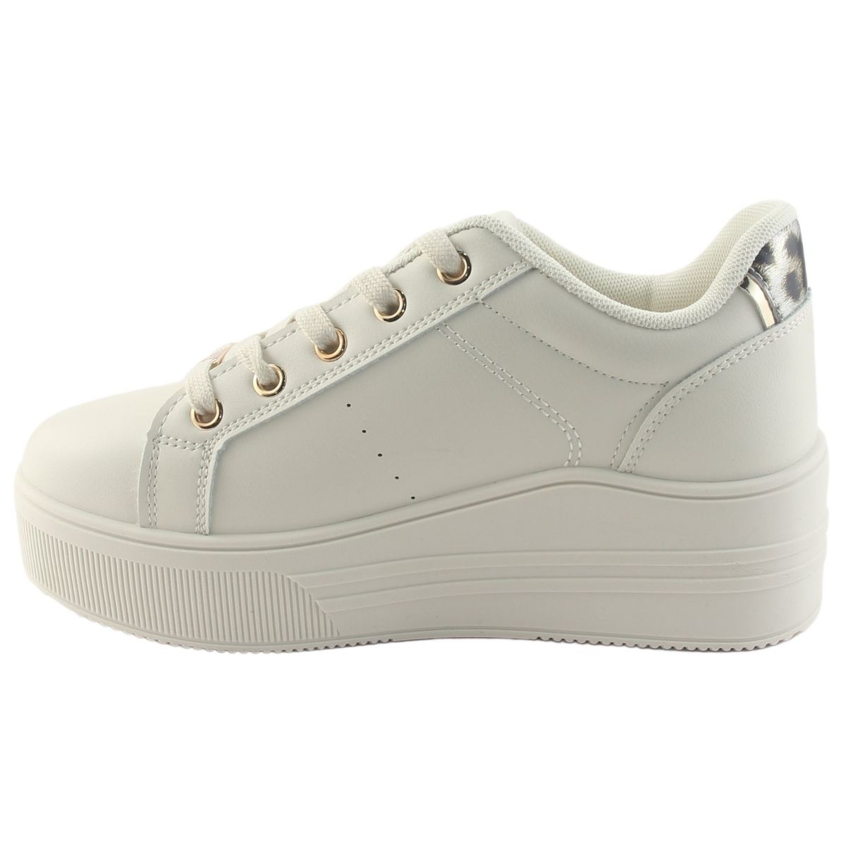 CHALADA - Zapatilla Mujer Beige Urbano Chalada Memphi-2