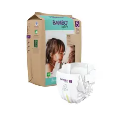 BAMBO NATURE - Pañal Eco-friendly 5 - Talla XL x22 unidades