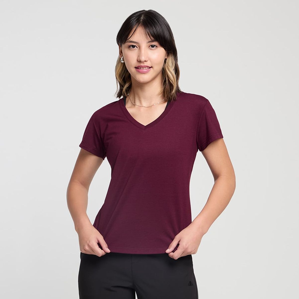 ELLESSE - POLERA MUJER ELLESSE LILI BURGANDY