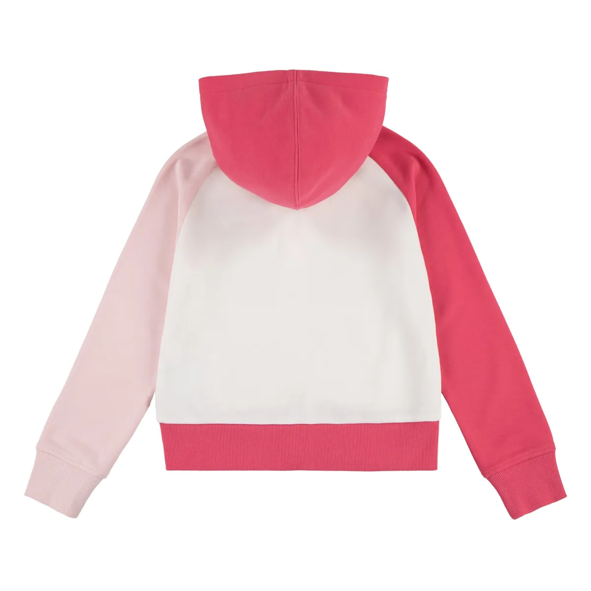 LEVIS - Poleron Niña Hoodie mangas bicolor Levis