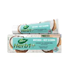 GENERICO - Dabur Herbal Plus Pasta Dental Coconut 150 gr + Cepillo