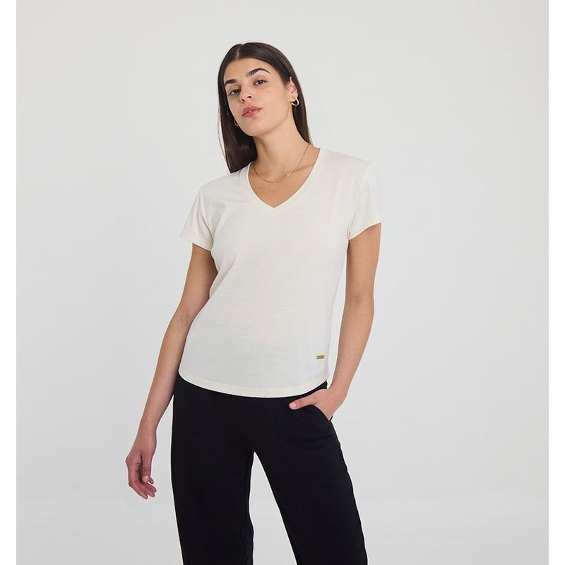 ELLESSE - POLERA MUJER ELLESSE LILI CREMA