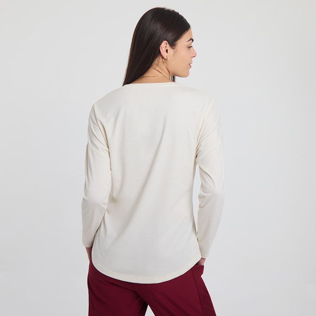 ELLESSE - POLERA MUJER ELLESSE LEO CREMA