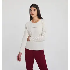 ELLESSE - POLERA MUJER LEO CREMA