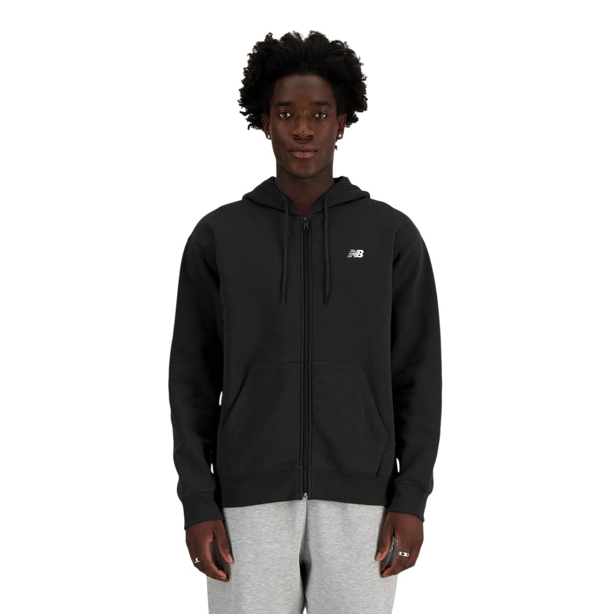 NEW BALANCE - Polerón Lifestyle Hombre New Balance Sport Essentials Negro