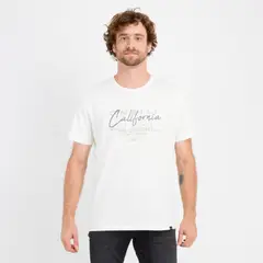 O'NEILL - POLERA MANGA CORTA CALI BEIGE CLARO