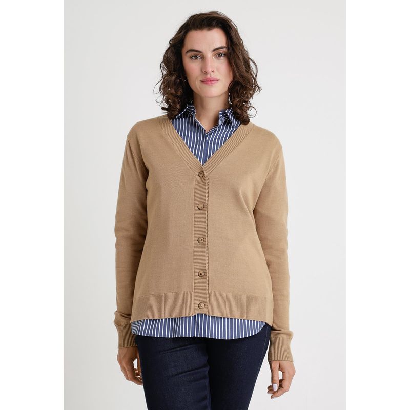 CANADIENNE - Tejido De Mujer Modelo Blaire Color Beige Canadienne