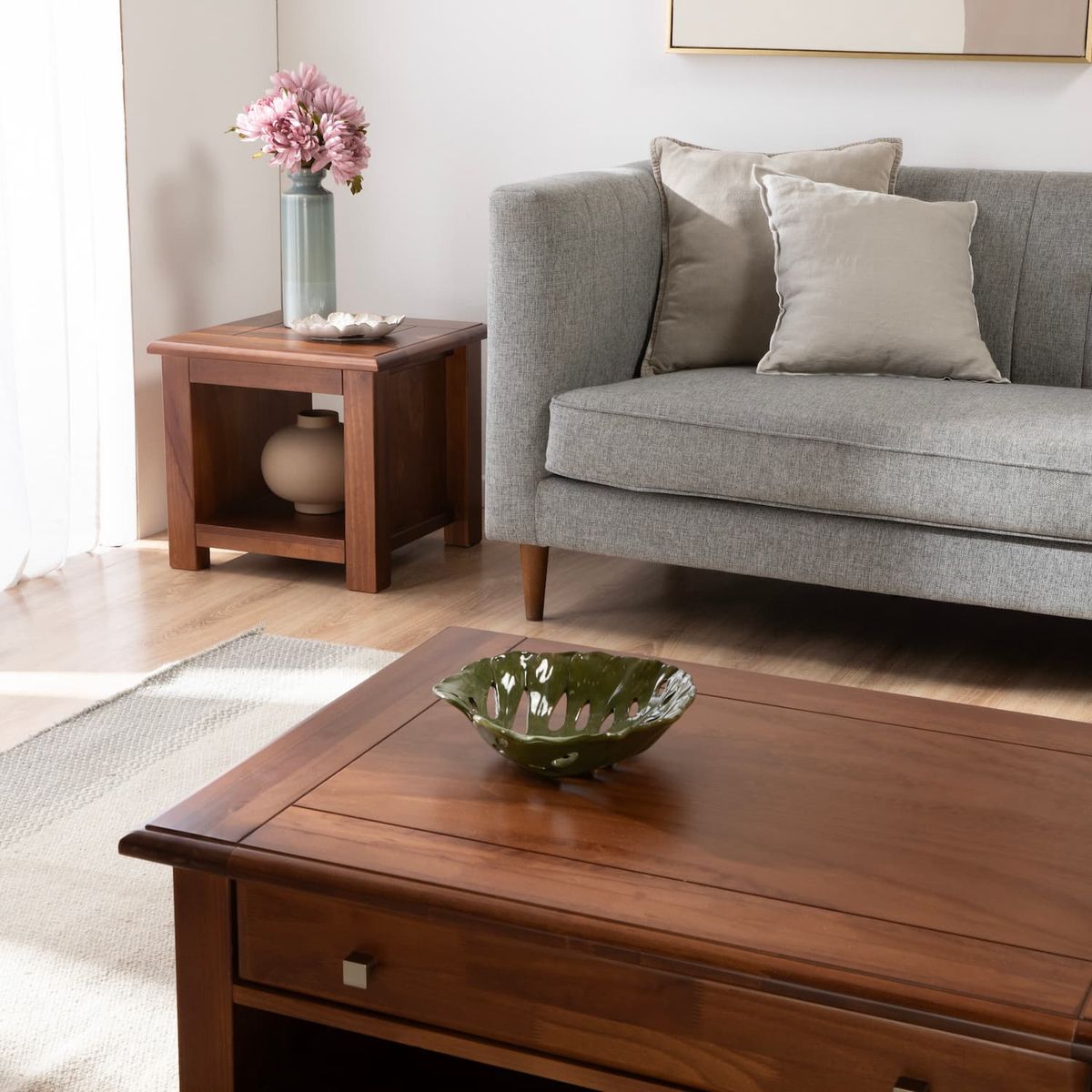 EROOMS - MESA LATERAL CATALUÑA CANELA