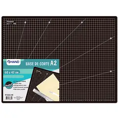 HAND - Base De Corte A2 60x45cm 3mm Negro - SC