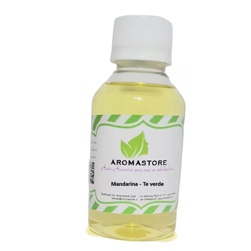 GENERICO - Aroma Oleoso Mandarina Te Verde 125 Ml Aromastore Botella Plastica