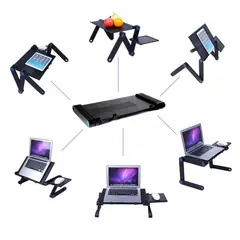 MOVI - Mesa portátil para notebook Ajustable y con Ventilador