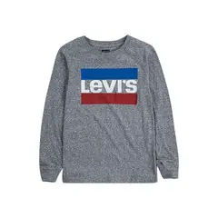 LEVIS - Polera Niño Manga Corta Gris