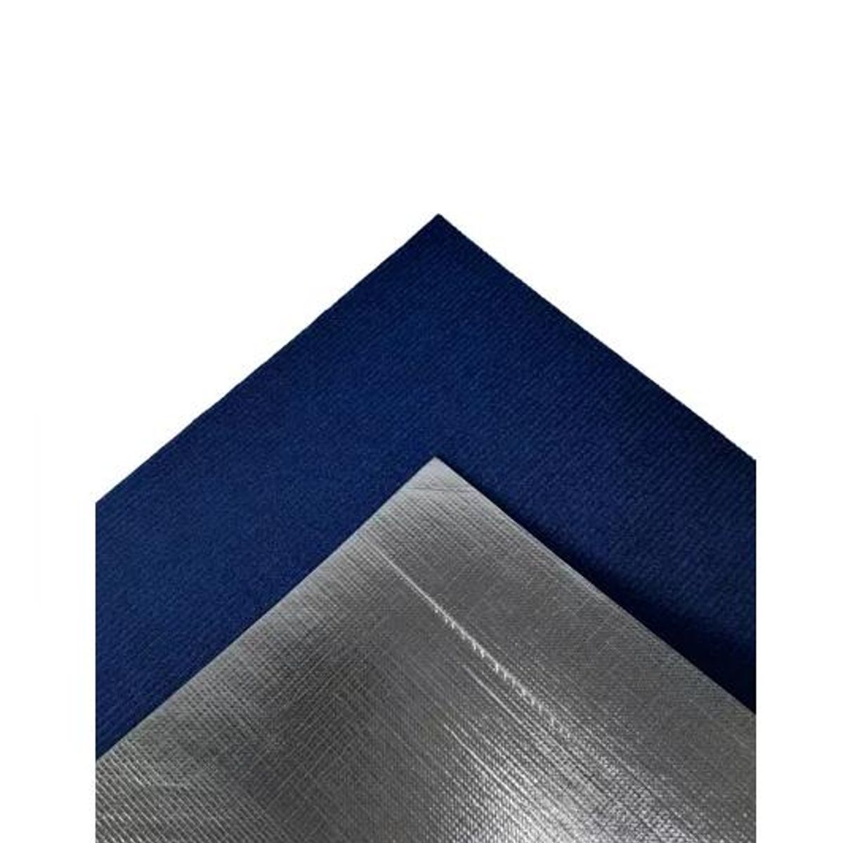 GENERICO - Alfombra Autoadhesiva Piso 60x60 cm 10 Unidades Azul Marino