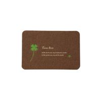 Alfombra Limpiapiés 40x60 cm Café