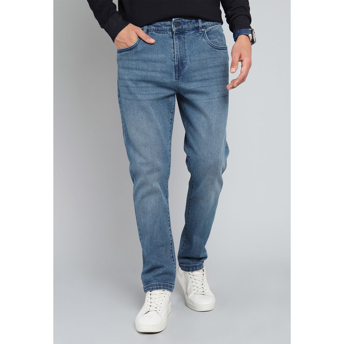 SOVIET - Jeans Straight Spandex Soviet SOVIET