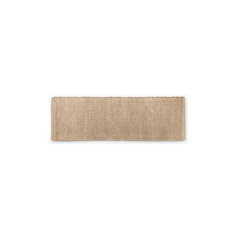 GENERICO - Alfombra Pasillo Yute Sahara 190cm  Crudo