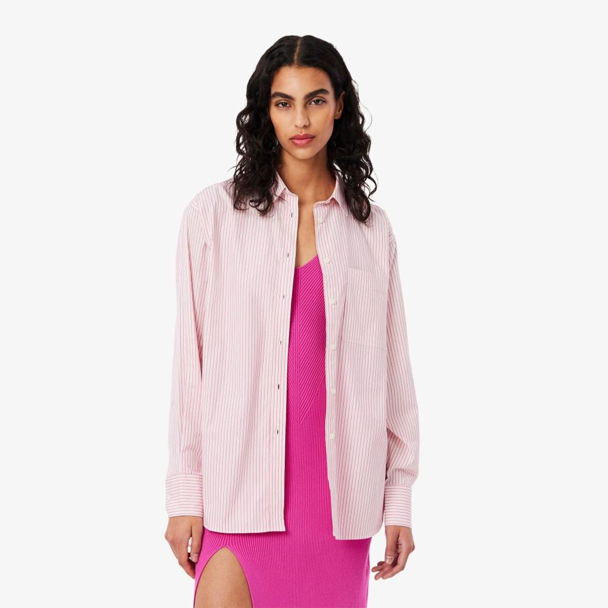 LACOSTE - Camisa Mujer Algodón Lacoste CF0215