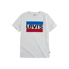 LEVIS - Polera Niño Manga Corta Blanco