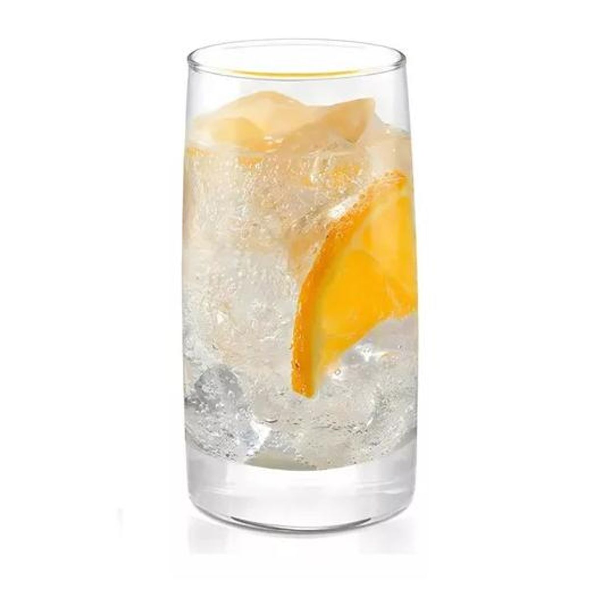 GENERICO - Set 6 Vasos Altos 388cc Toledo Vidrio Cristar Transparente