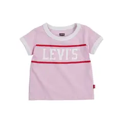 LEVIS - Polera Niña Manga Corta Rosado
