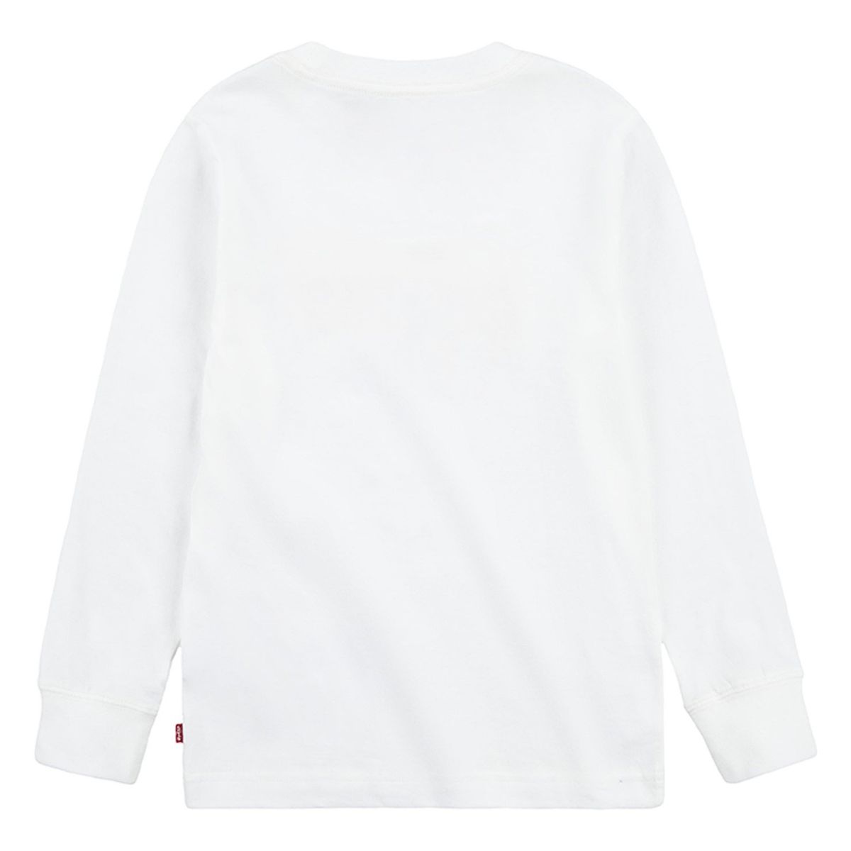 LEVIS - Polera Niño Manga Larga Blanco Levis
