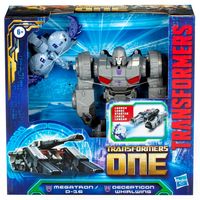 Figura de Acción One Corre y Lanza Megatron y Decepticon Whirlwing
