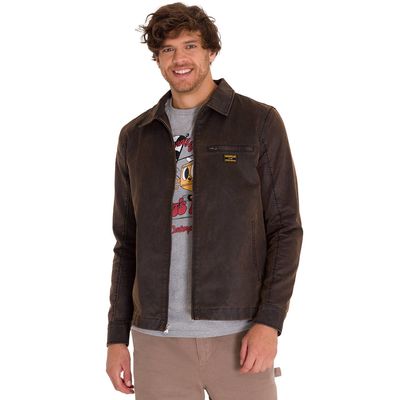 Imagen 2 del producto Chaqueta Casual Waxed Chore Hombre Café Oscura