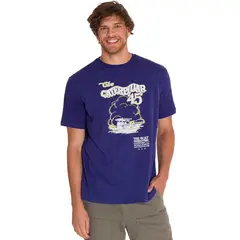 CAT - Polera Casual Projects Graphic 4 Hombre Indigo