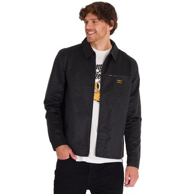 Imagen 2 del producto Chaqueta Casual Waxed Chore Hombre Negra