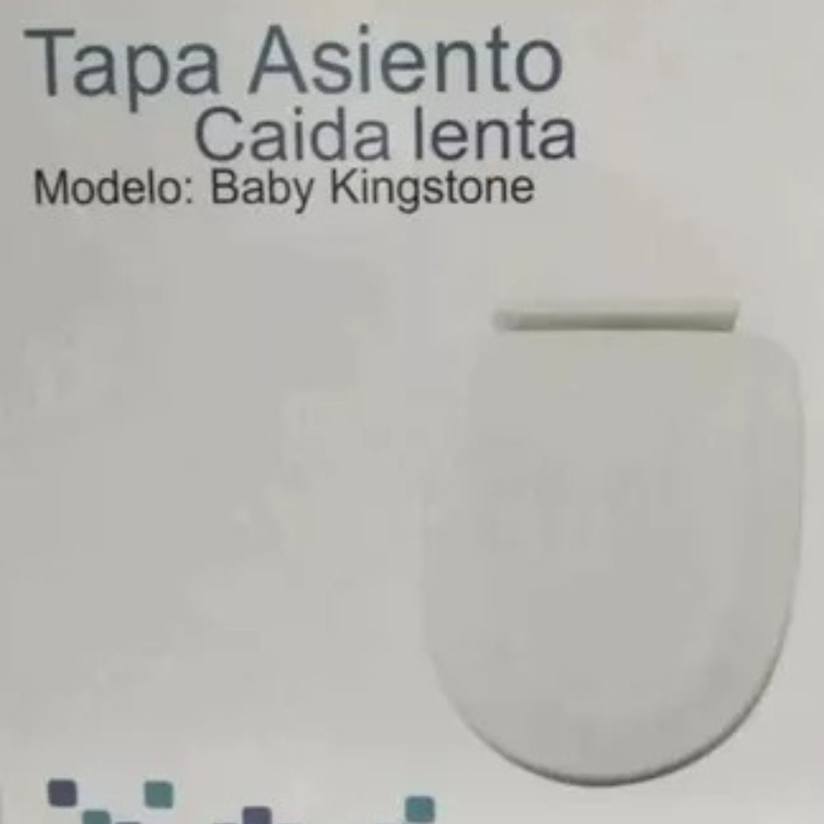 GENERICO - Tapa Asiento Para Baño Wc Cierre Suave Y00398