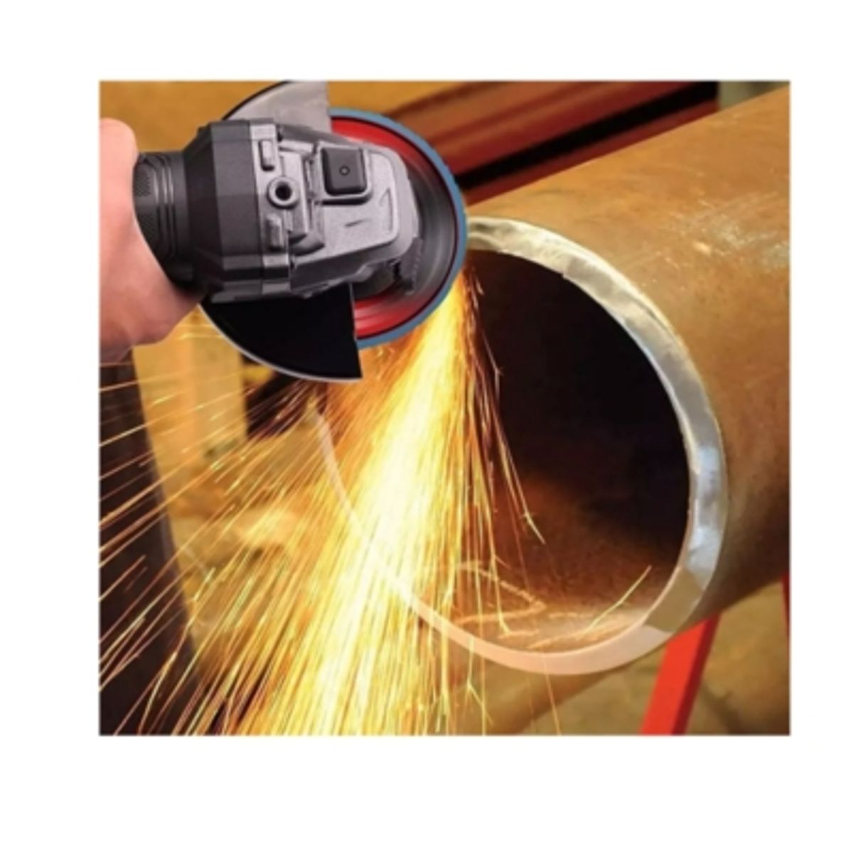 GENERICO - Set 5 Discos Flap 4 1/2 Grano 120 Lija Metal 115 Mm