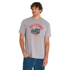 CAT - Polera Casual Projects Graphic 1 Hombre Gris