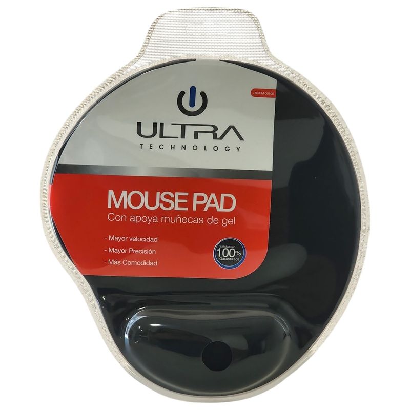 OEM - MousePad con apoya muñeca de gel Ergonómico Ultra 00100