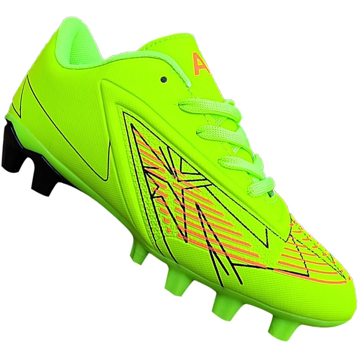 ARMONIA - Zapatillas de Futbol Full Grass Juvenil Color Verde 30-39 -7271