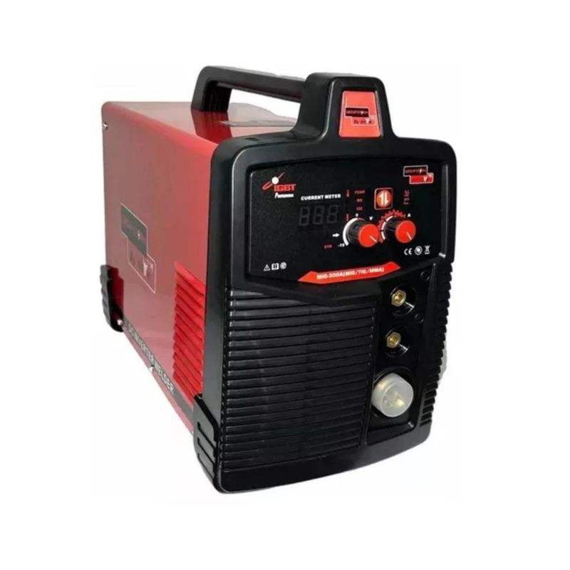 ALTERNATIVE - Maquina Soldadora 3 En 1 Mig Tig Arco 300a (solda Con Gas Y Sin Gas)