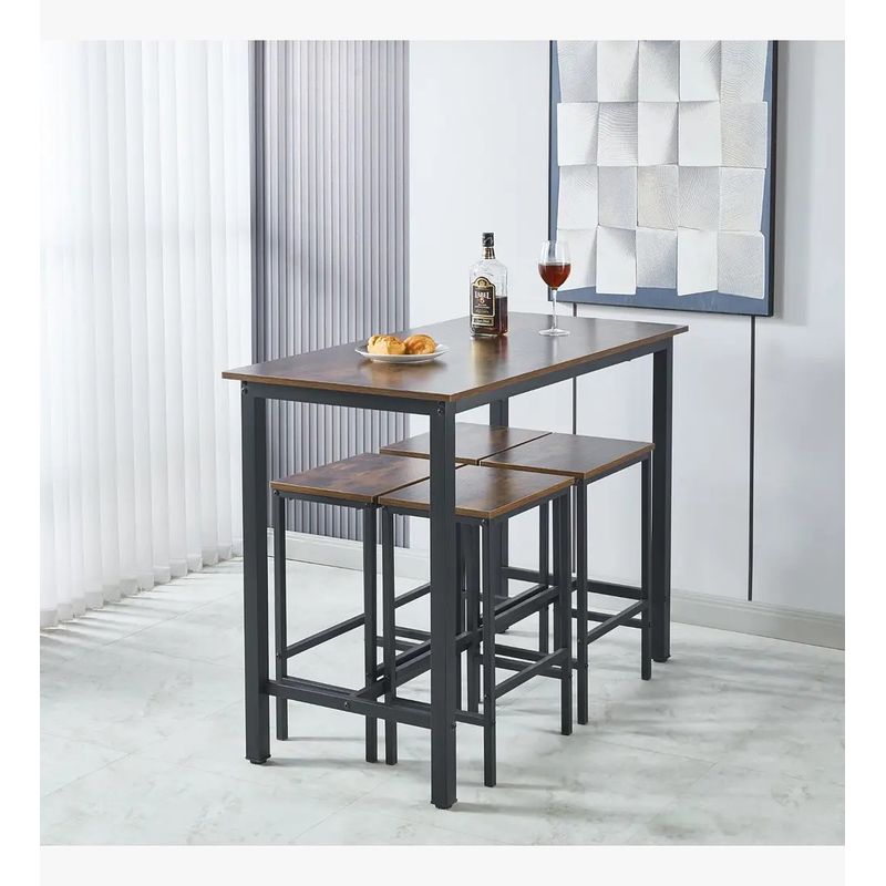 CORI CORI - Set de Comedor para Cocina (Incluye 4 Taburetes)