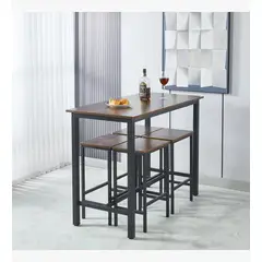 CORI CORI - Set de Comedor para Cocina (Incluye 4 Taburetes)