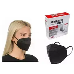 GENERICO - X100 Mascarillas Kn95 5 Pliegues Antiviral Reutilizable