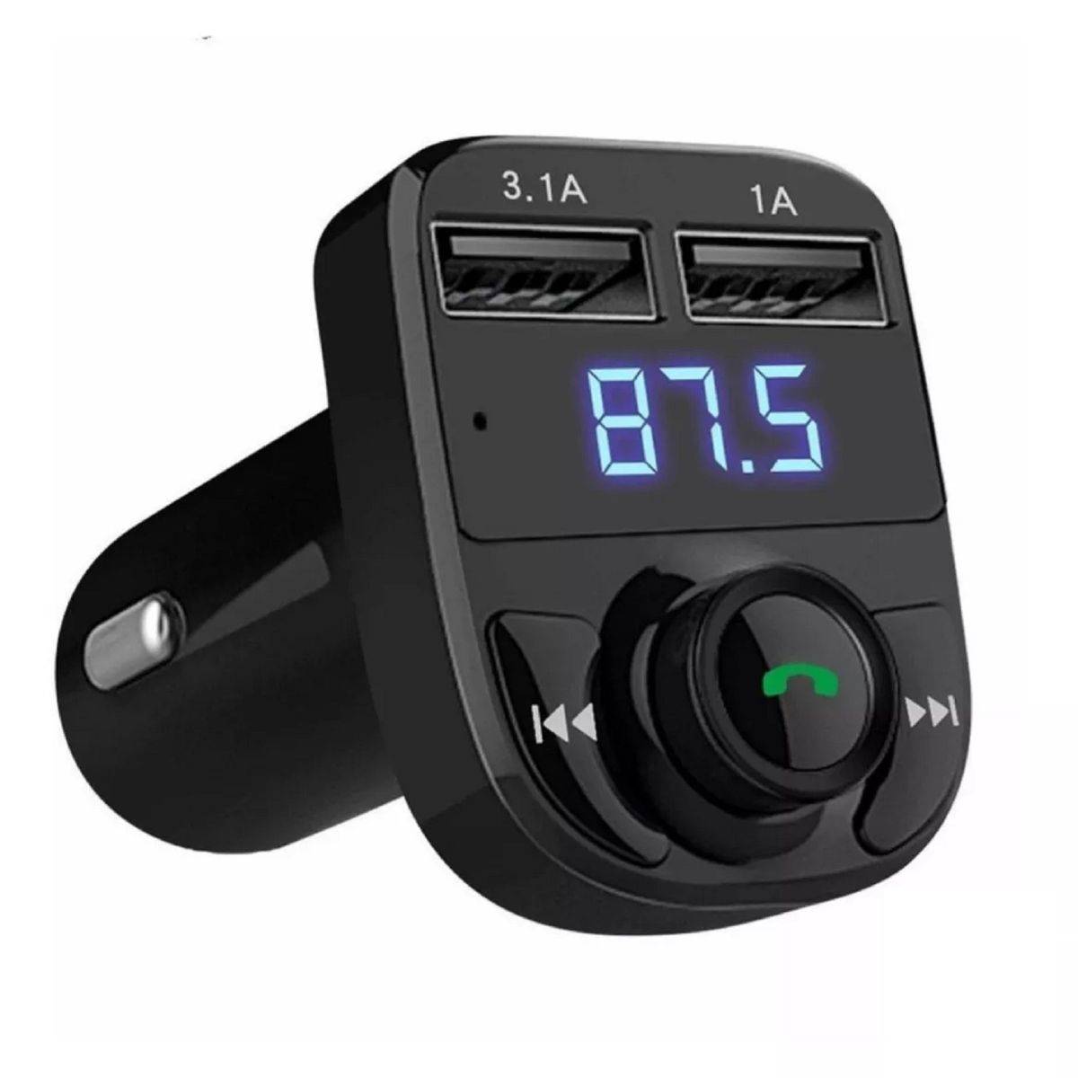 UNIVERSAL - Receptor Bluetooth Autos Transmisor Fm Mp3 Carga Rápida Usb
