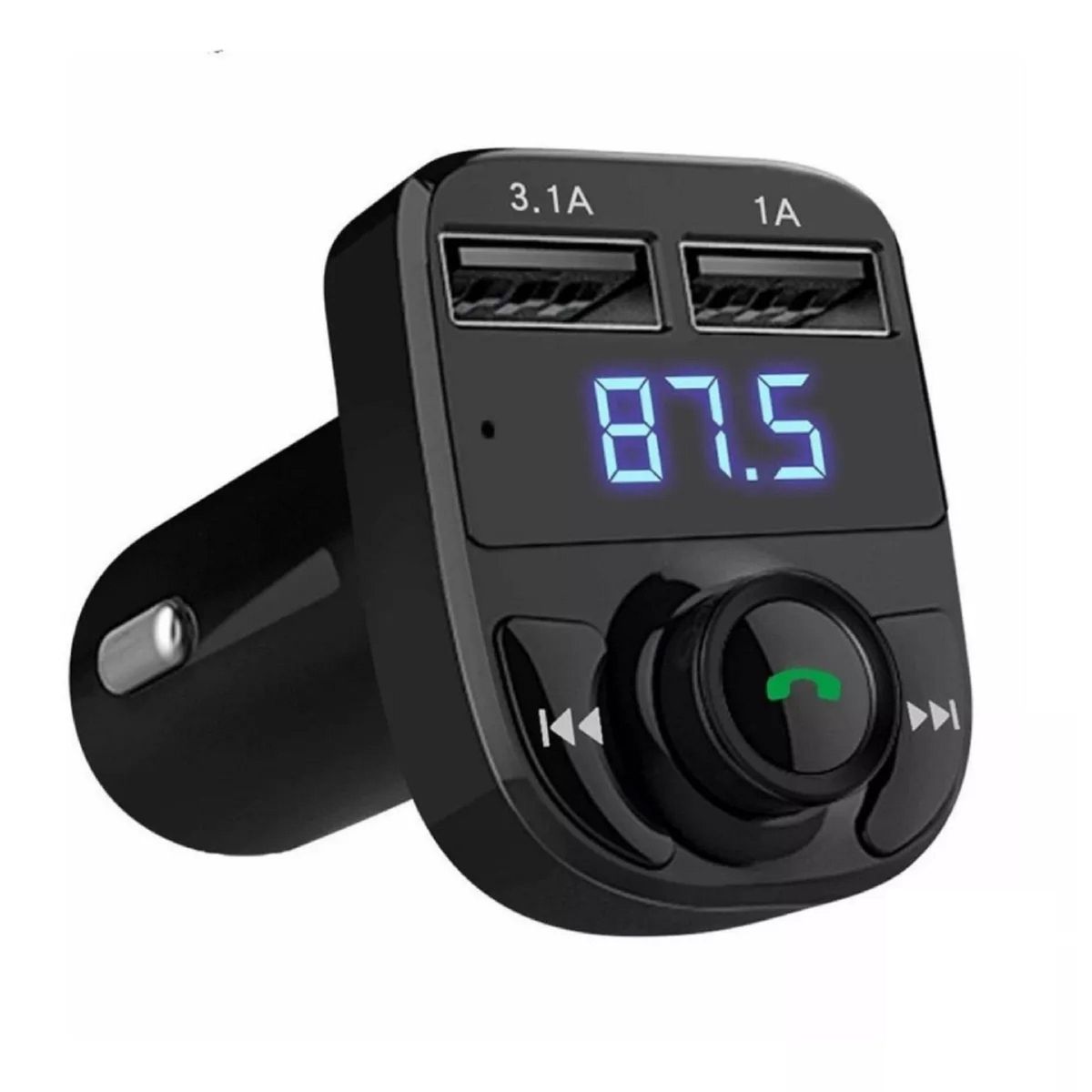 UNIVERSAL - Receptor Bluetooth Autos Transmisor Fm Mp3 Carga Rápida Usb