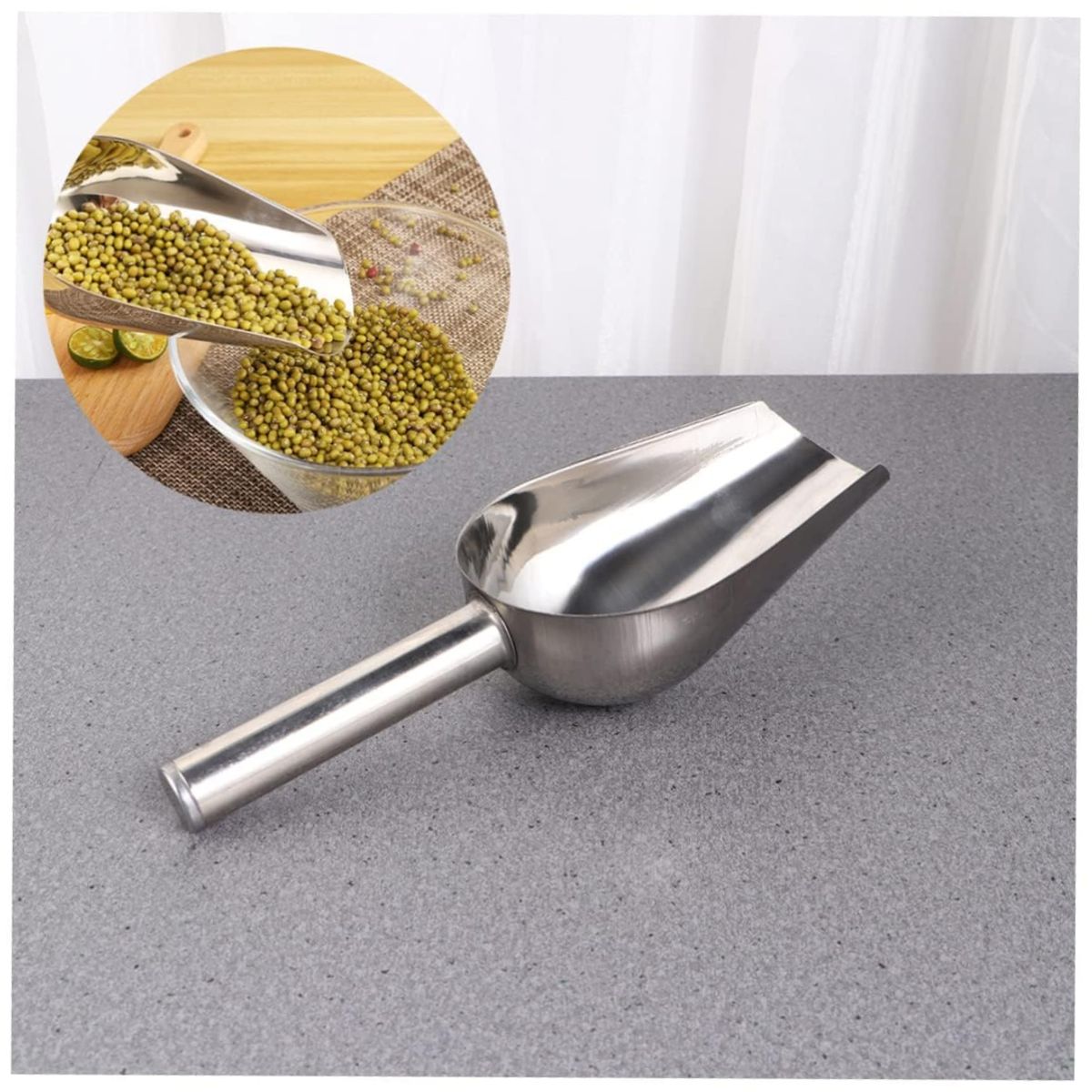 GENERICO - Cuchara Acero Inoxidable para Alimentos