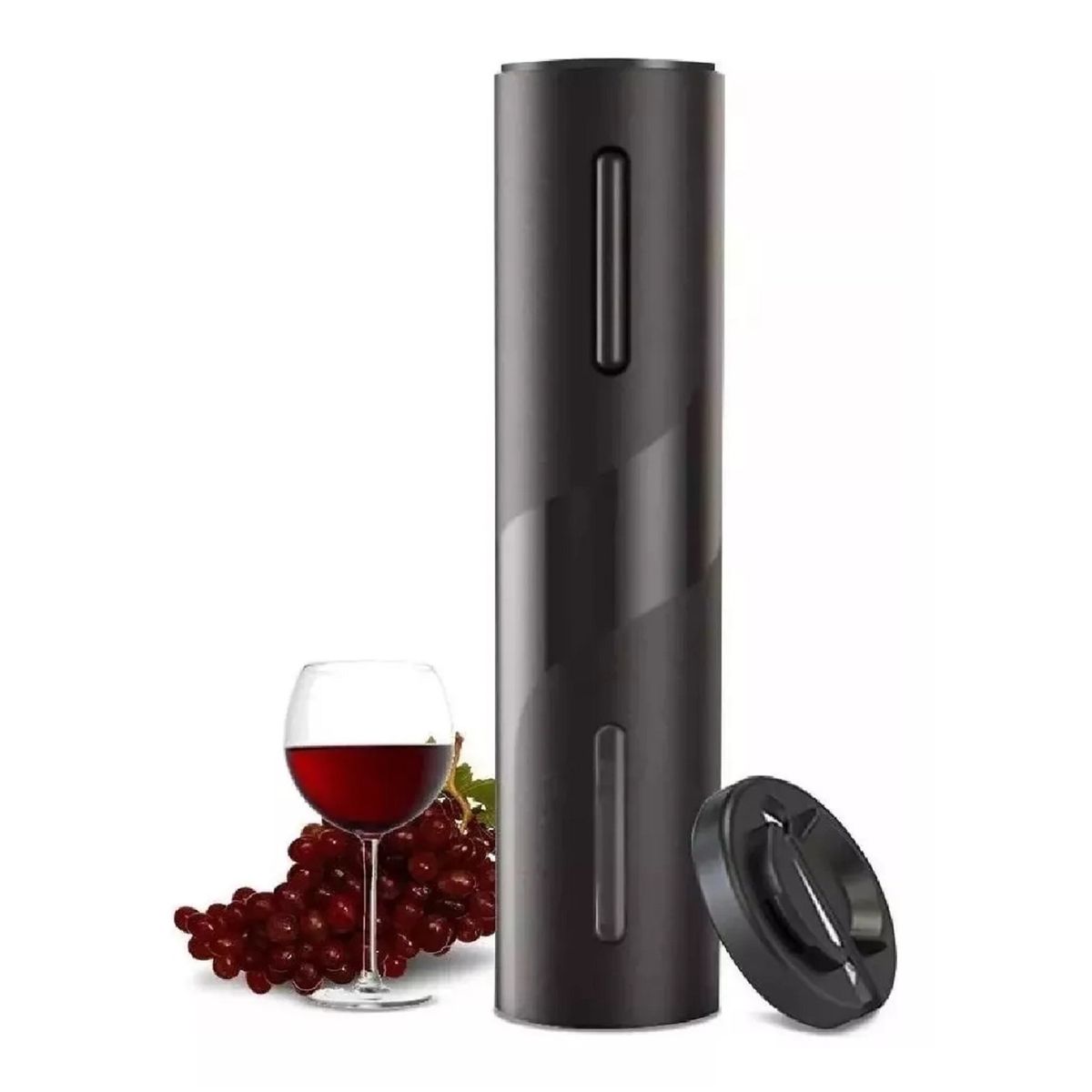 GENERICO - Saca corcho electrico Color Negro Sacacorchos Vino
