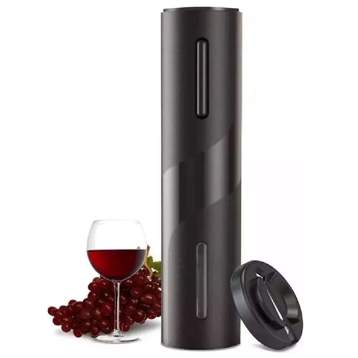 GENERICO - Saca corcho electrico Color Negro Sacacorchos Vino